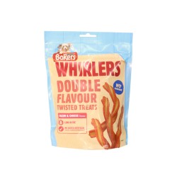 Bakers Treats Whirlers Bacon & Cheese 130g